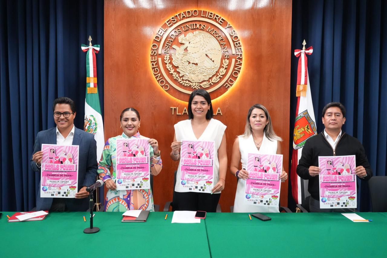 Presentan en el Congreso cartel para 'Girls Power' pasarela de niñas luchando contra el cáncer